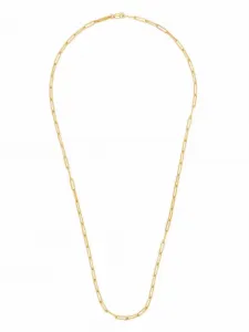 Позолоченное колье Box Chain Tom Wood, золотой