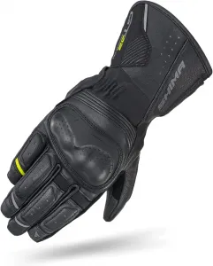 Мужские мотоциклетные перчатки SHIMA GT-2 - классические, винтажные, усиленные, летние кожаные перчатки, Black