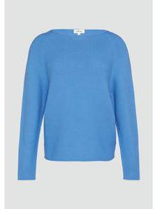 Вязаный свитер цвета 5513_королевский синий s.Oliver