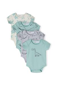 Комбинезон/боди MINOTI, кремовый/мятный/лавандовый