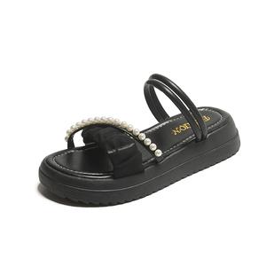 Сандалии-слайдеры женские, устойчивые к истиранию и скольжению Puppytown, Black