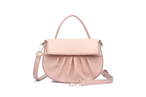 Сумка через плечо COLLEZIONE ALESSANDRO "Kordula", с мелкими складками, цвет Rose