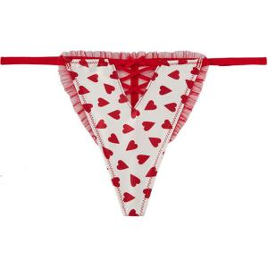 Трусы женские 1 упаковка Красный Victoria's Secret