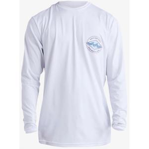 Детская футболка с длинными рукавами Rotor Diamond S для серфинга Billabong, White
