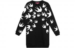 Футболка женская черная McQ Alexander McQueen