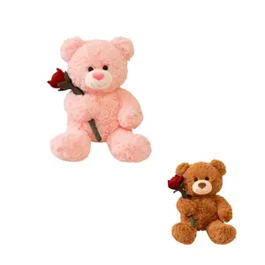 KUMAOYA Плюшевая кукла Rose Bear высотой 32 см
