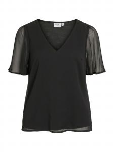 VILA Блузка 'VIFalia' в черном цвете