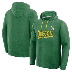 Мужская зеленая толстовка Oregon Ducks Hometown Premium Huddle Up с длинным рукавом Fanatics