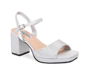 Туфли Lady Couture Judy Sandal, серебристый металлик