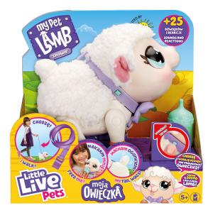 Little Live Pets, Интерактивная овца, My Pet Lamb Snowie, MO-26476