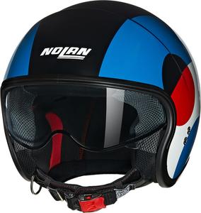 Шлем Nolan n21 06 bicromo jet, Black/Red/Blue