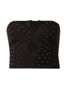 Укороченный топ Bardot Top BAROL, черный