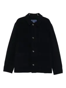 Шерстяная рубашка-куртка Gant, синий