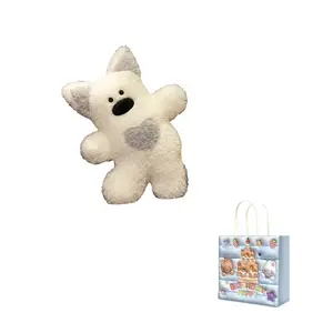 Очаровательная и милая плюшевая игрушка в виде головы собаки с большим носом в стиле акулы-мультяшки плюшевая кукла высота 40см/53см Love of wormwood, серый