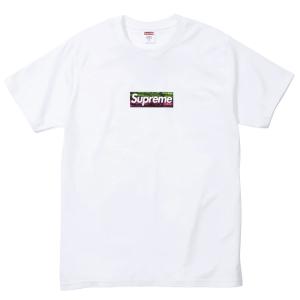 Футболка с принтом los angeles fire relief box logo Supreme, белый