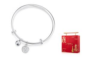 Браслет из сплава Jodie&Kevin для женщин Jodie＆Kevin, Years Peace Bracelet + Heart Joy Gift Box