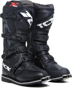 Мужские байкерские ботинки TCX. Мотоциклетные ботинки., Black