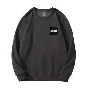 Свитшот Unisex Crew Neck Moderate Heavyweight Jeep, iron серый