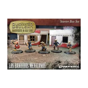 Стартовый бокс-сет Los Bandidos Mexicanos, Blackwater Gulch - Gangfights in the Old West - Core & Assorted (1st Edition) (30mm)