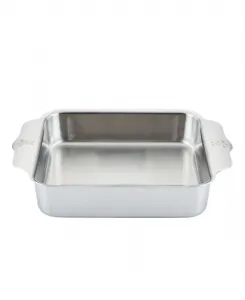Провизия Oven Bond Трехслойная квадратная форма для выпечки Hestan, нержавеющая сталь