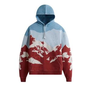 Худи Kith Olympics Snow Mountain USA Hoodie Retro, разноцветный