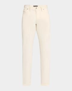 Мужские брюки Pinwale с 5 карманами Brioni, слоновая кость