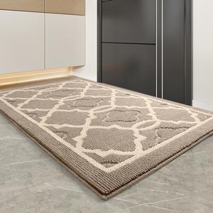 Dajiang Ковер 80х120 см для прихожей, грязеотталкивающий, износостойкий, Yu Li Ya, Deep Beige
