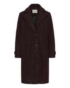 Пальто межсезонное Kaffe KAanne, темно-коричневый