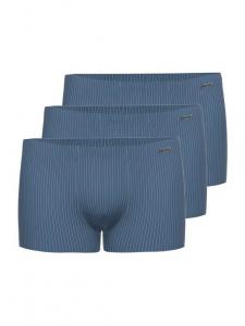 Комплект из трех шорт в стиле ретро в стиле смарт и в полоску Ammann, синий