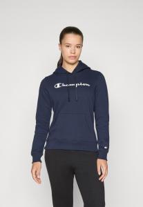 Худи Champion BASICS HOODIE LARGE LOGO , Navy/Dark Blue