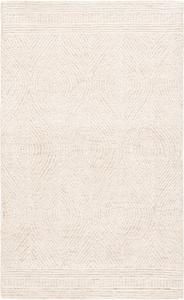 Ковер SAFAVIEH, 92 x 153 см, Abstract Collection, Ivory & Beige, переходный дизайн, идеален для помещений с высокой проходимостью в гостиной, спальне и столовой (ABT340A-3)