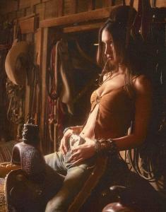 Замшевый топ бикини Frankie's Bikinis X Bella Hadid с сердечком в коричневом цвете Frankies Bikinis