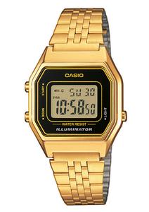 CASIO Цифровые часы в золотом цвете
