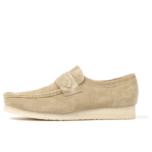 Лоферы Clarks Wallabee из замши, цвет «Клен»