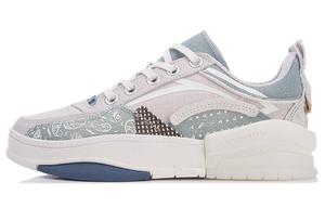 Кроссовки для скейтбординга Wave женские, низкие, серые/синие Lining