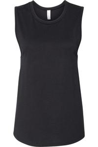 Женская майка-майка BELLA + CANVAS из джерси, черный