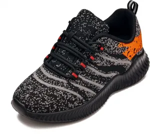 Мужские невидимые обувные вставки для увеличения роста CALTO - Черные/Серые ультралегкие спортивные кроссовки - увеличение роста на 2,8 дюйма - Q216 - Размер 9.5 D(M) US No Brand, оранжевый/черный/серый