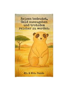 Mr. & Mrs. Panda Полотенце с изображением суриката и надписью белого цвета