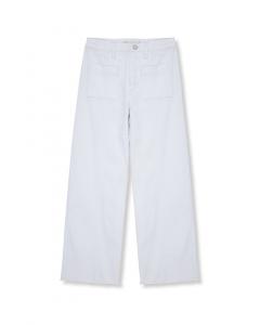 Привычные джинсы с широкими штанинами полной длины Habitual, белый