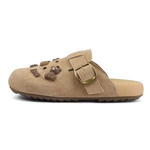 Женские сандалии с закрытым носком, устойчивые к истиранию CENTRAL&KITTY, Sand