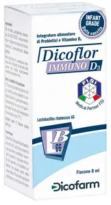 DicoFlor Immuno D3 Добавка с витамином D и пробиотиками 8 мл