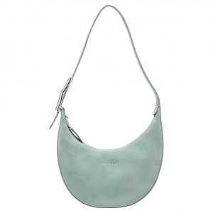 LONGCHAMP Элегантная зеленая сумочка через плечо из замши