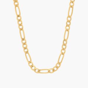 Цепочка Figaro 20 дюймов из 14-каратного желтого золота (2,25 мм) Blue Nile