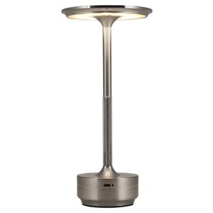 Настольная лампа Goliving Horizon, серебро - металл - 13 х 27 х 13 см