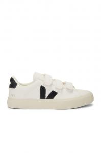 Кроссовки Veja Chromefree Leather, цвет Extra White & Black
