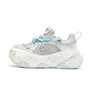 Низкие повседневные туфли Paint Unset 2-го поколения для женщин KEDDO, Gray Blue