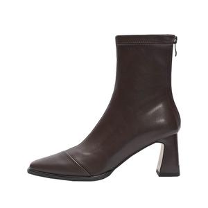 CAOT Ботильоны женские коричневые/черные/экрю