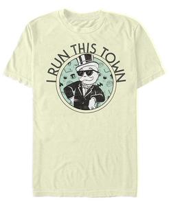Мужская футболка I Run This Town с короткими рукавами и круглым вырезом Fifth Sun, тан/бежевый