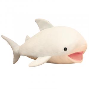 Большая тканевая кукла улыбающегося кита плюшевая игрушка высота 55cm/70cm/120cm/150cm Bitter purchase, синий