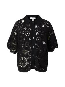 Вязаный кардиган TOPSHOP, черный